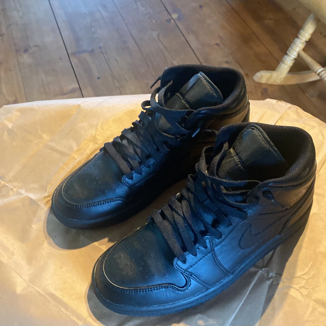 Jordan 1 tripple black - 93