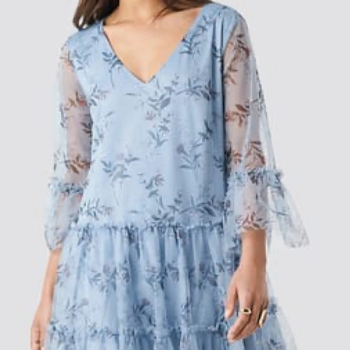 Ljusblå klänning - 3