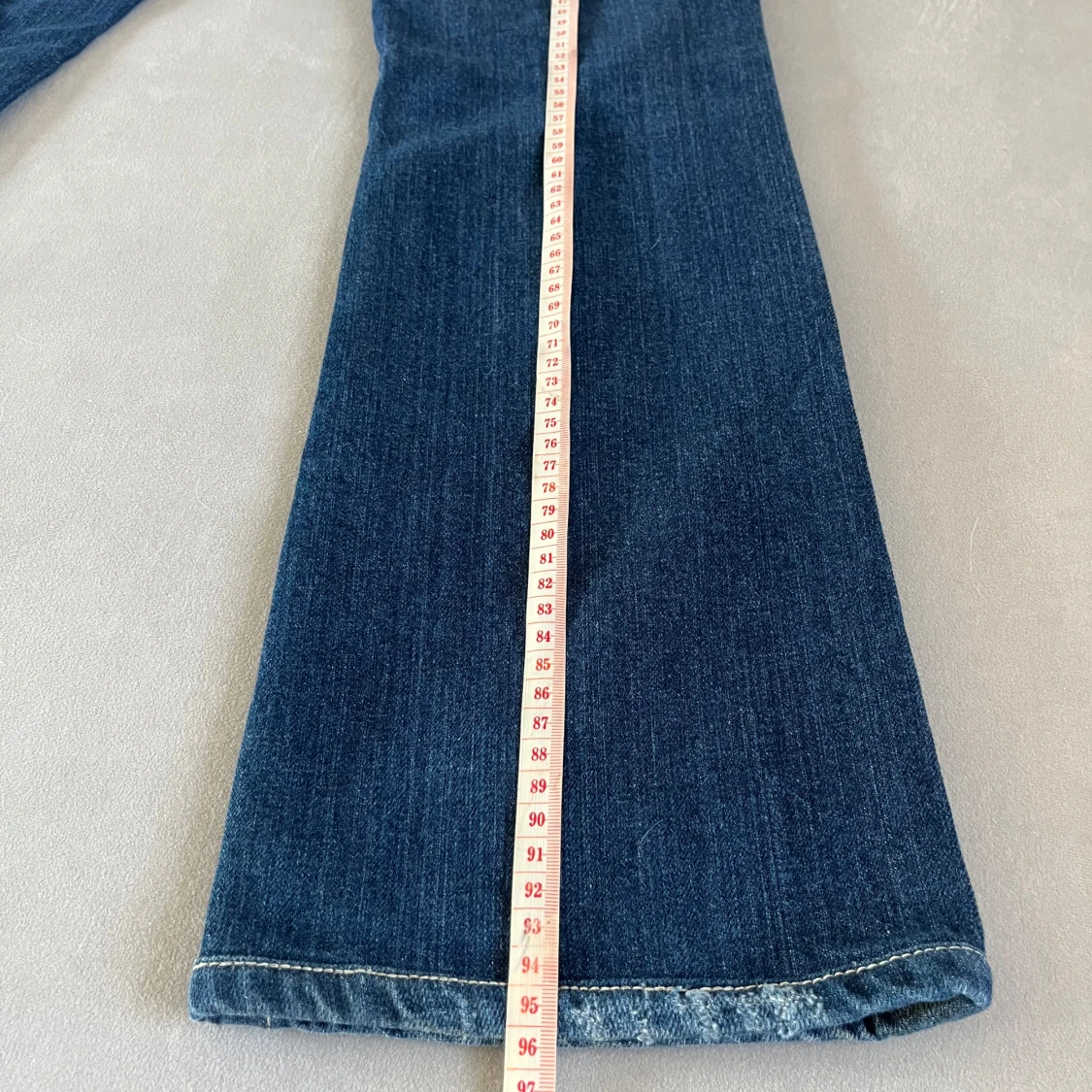 Blå miss me bootcut jeans - 4