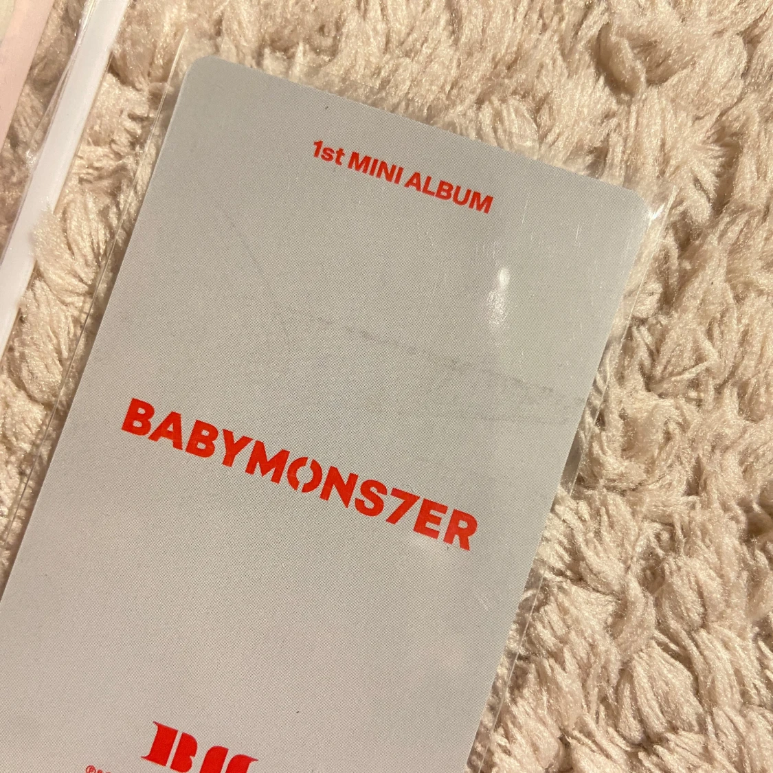 Baymonster Ahyeon Babymons7er Tag Album ID photocard - 1