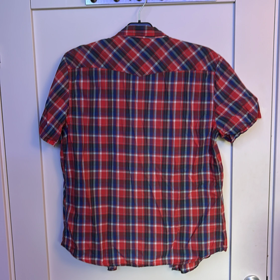 Rutig kortärmad skjorta från Lee - 1