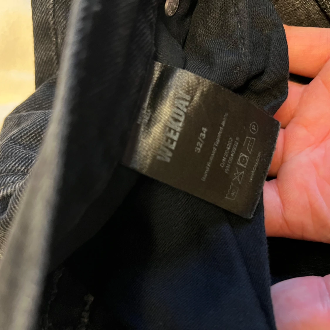 Svarta Weekday Barrel jeans 32/34 - 2