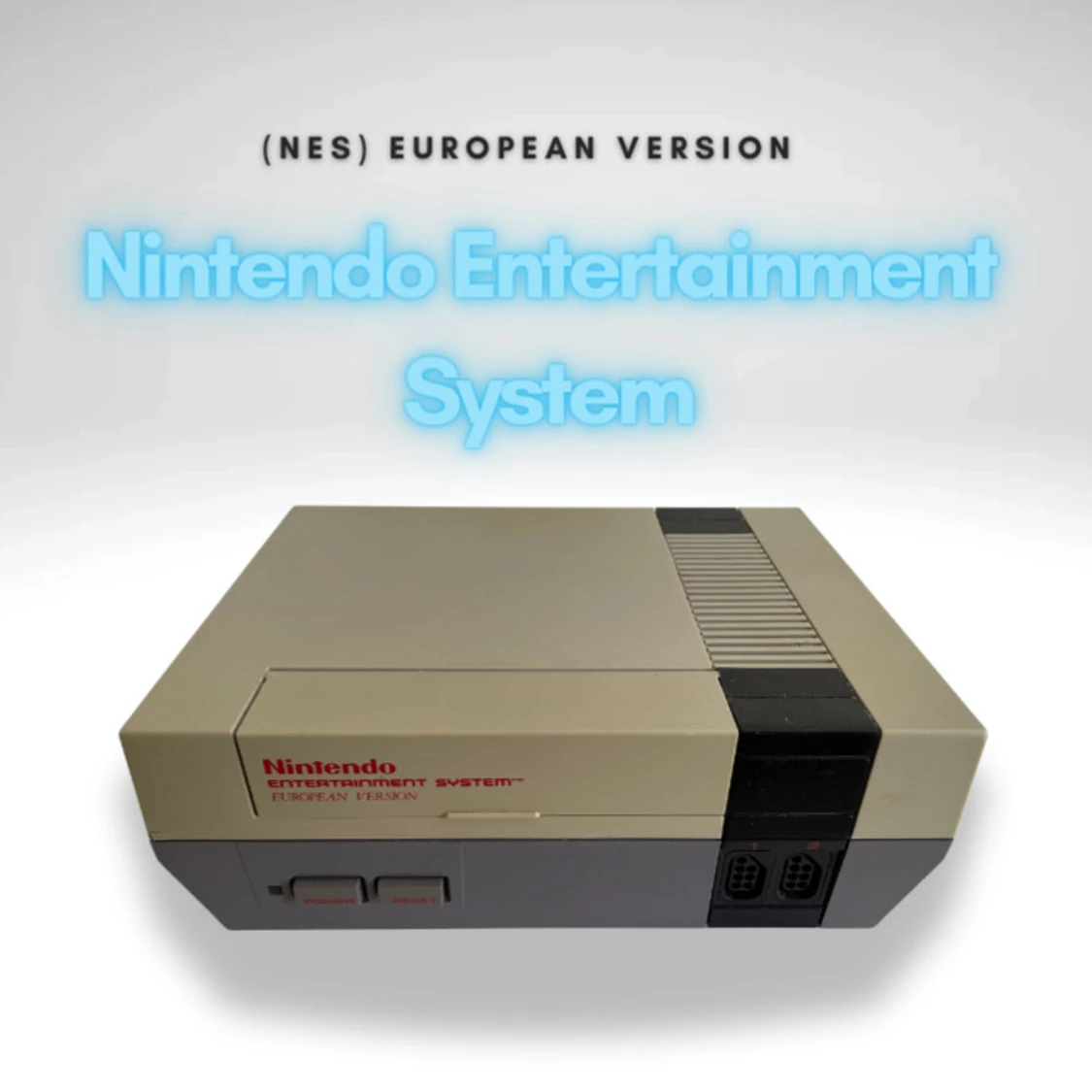 Nintendo Entertainment System (NES) – European Version – Fungerande Retro Konsol