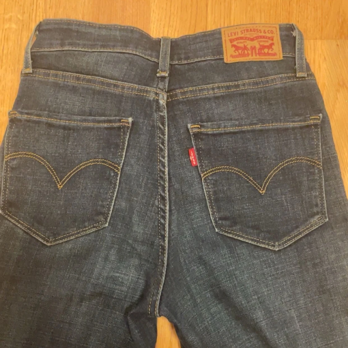 Levi's skinny jeans mörkblå - 3