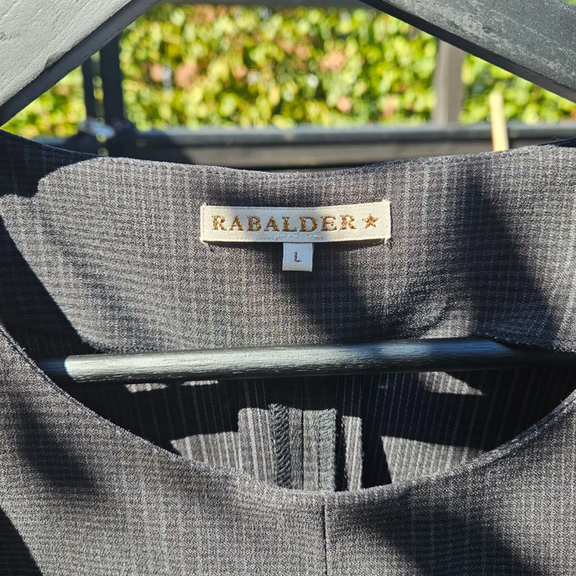 Rutig svart blus från Rabalder - 4
