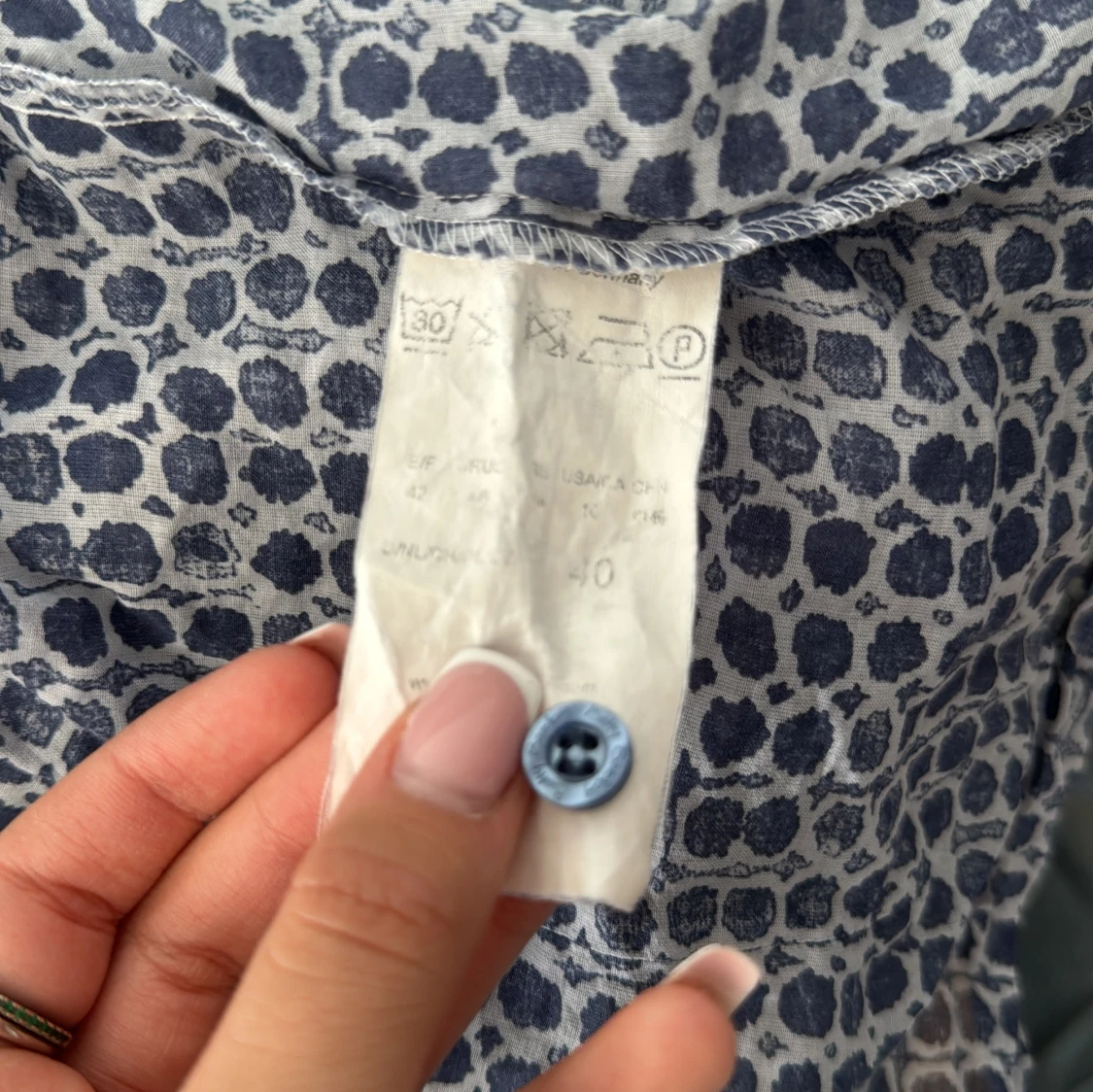 Mönstrad kortärmad skjorta Betty Barclay - 2