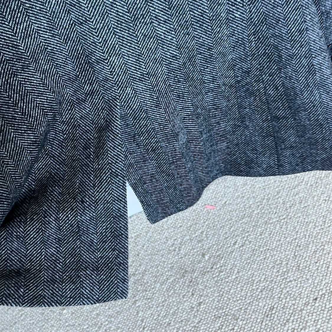 Grå kavaj i ullmix - 2