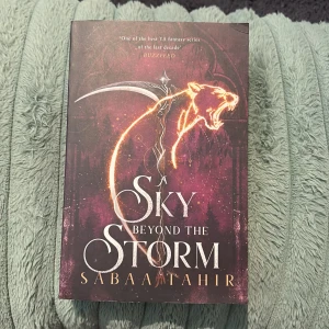 A Sky Beyond the Storm - Upptäck den episka avslutningen på Ember Quartet! Magi, hämnd och uråldriga krafter möts i en mörk och spännande fantasyvärld där hjältar kämpar mot apokalypsen. Perfekt för dig som älskar action, starka karaktärer och oförutsägbara vändningar.