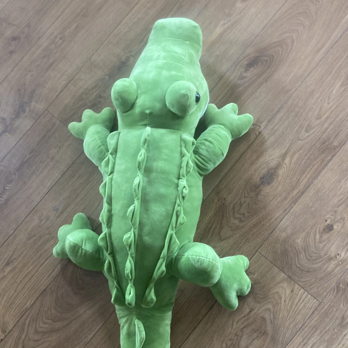 Stor grön krokodil gosedjur - 2