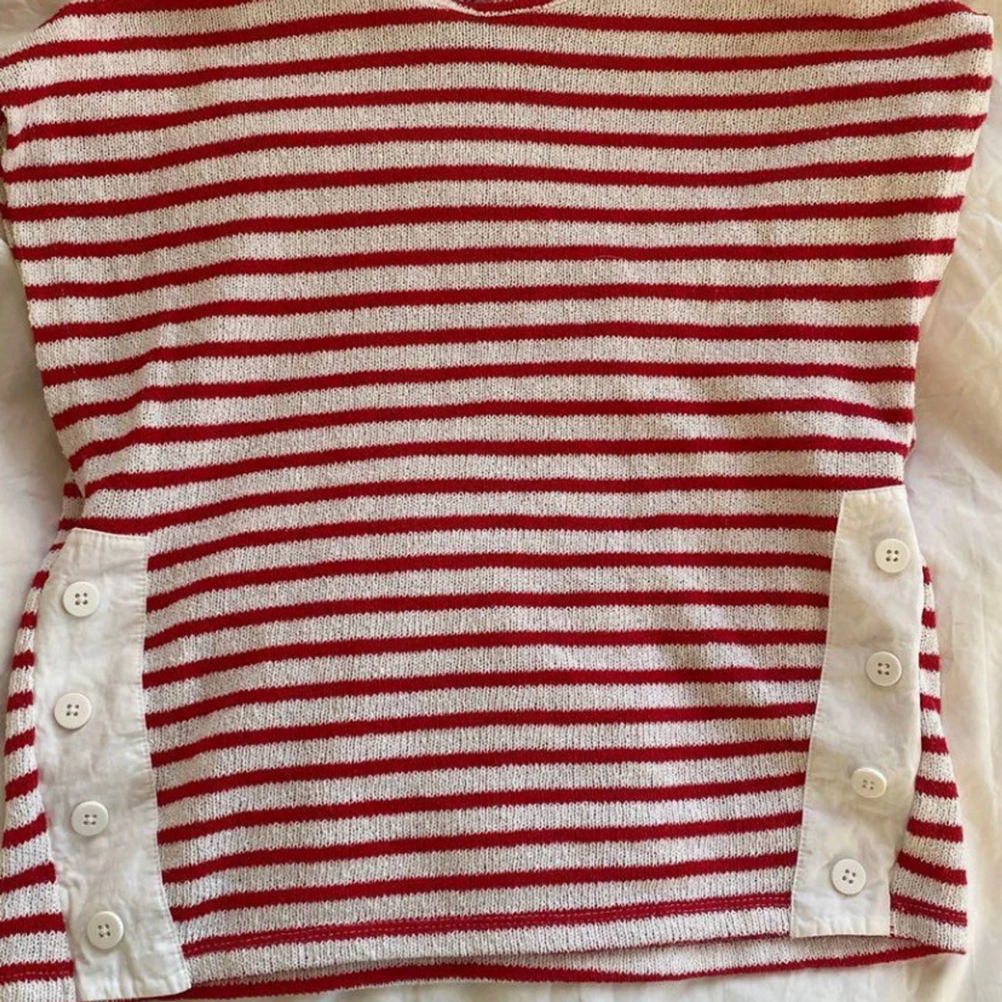 Randig stickad tröja från Zara