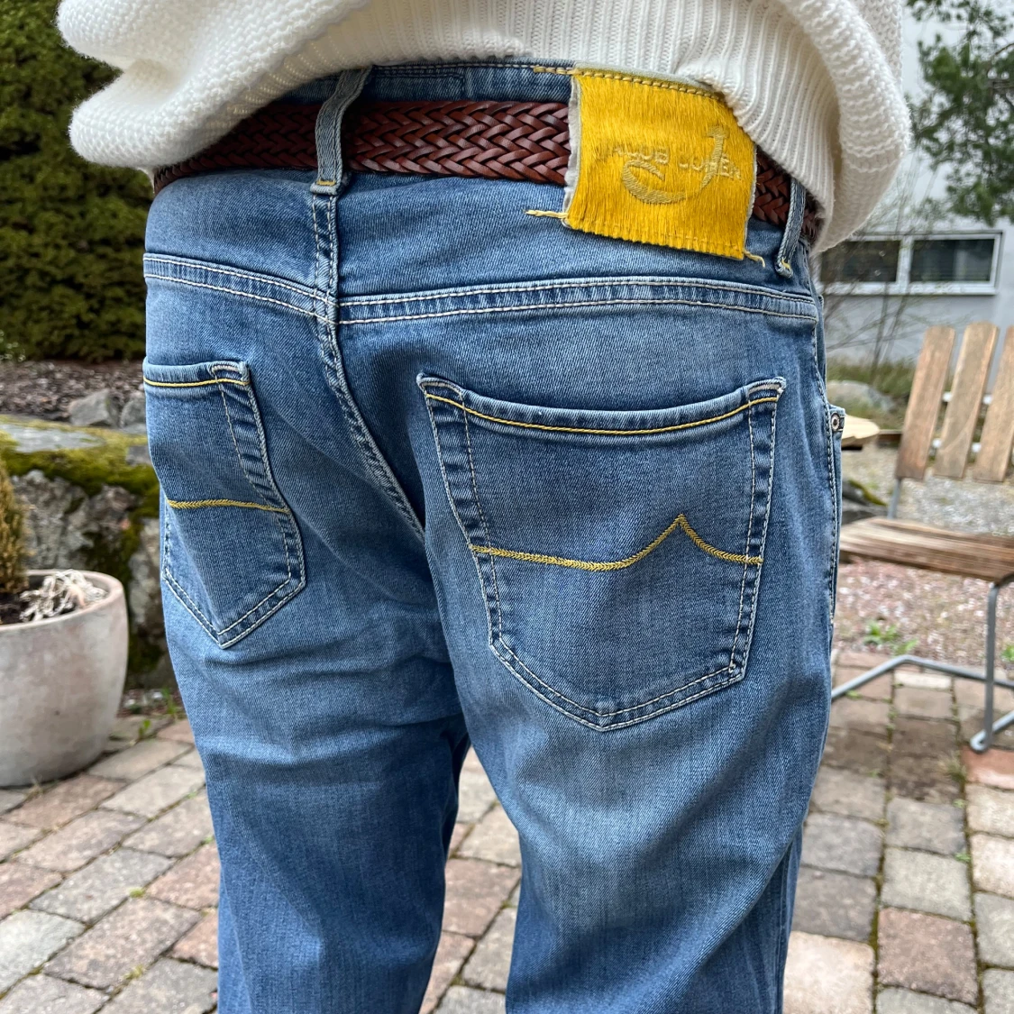 Jacob Cohen - Ljusblå sommarjeans - 3