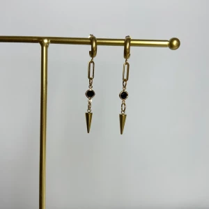 Nitörhängen  - Handgjorda nitörhängen, allt i rostfritt stål förutom den svarta pärlan. Fast pris satt efter materialkostnader och tillverkning. Köp gärna via köp nu