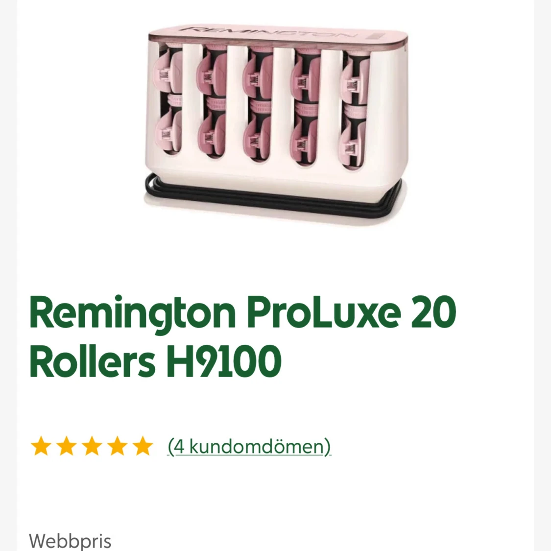 Remington ProLuxe 20 Rollers H9100 - 2