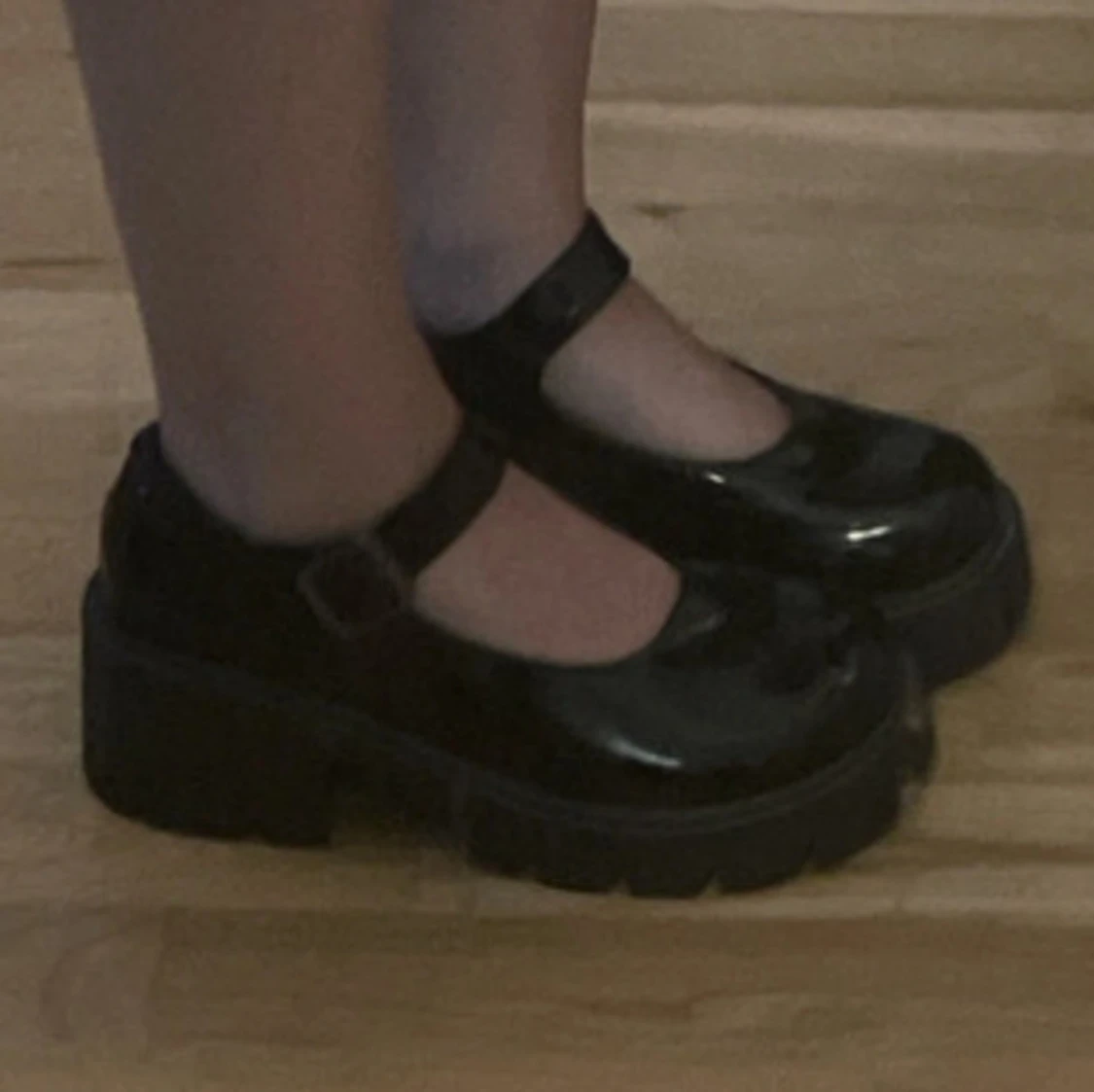 Svarta Mary Jane-plattformskor strl 37 - 4