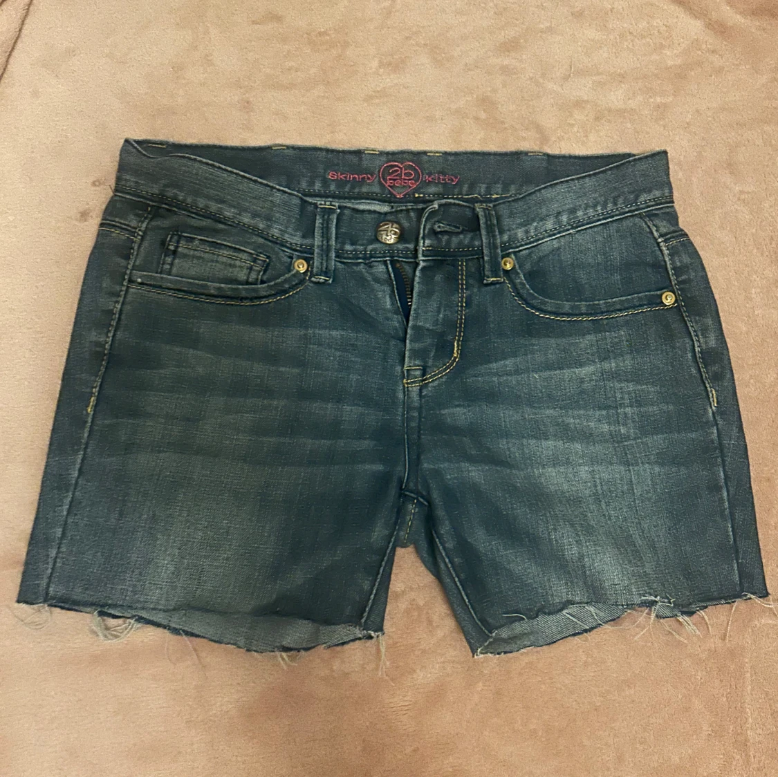 bebe 2000s jeans shorts - 2