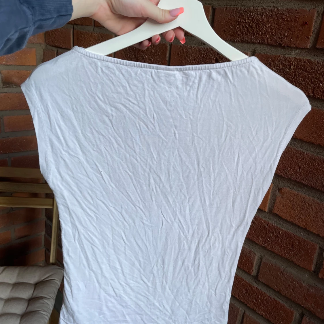 Vit ärmlös topp från Nelly - 2