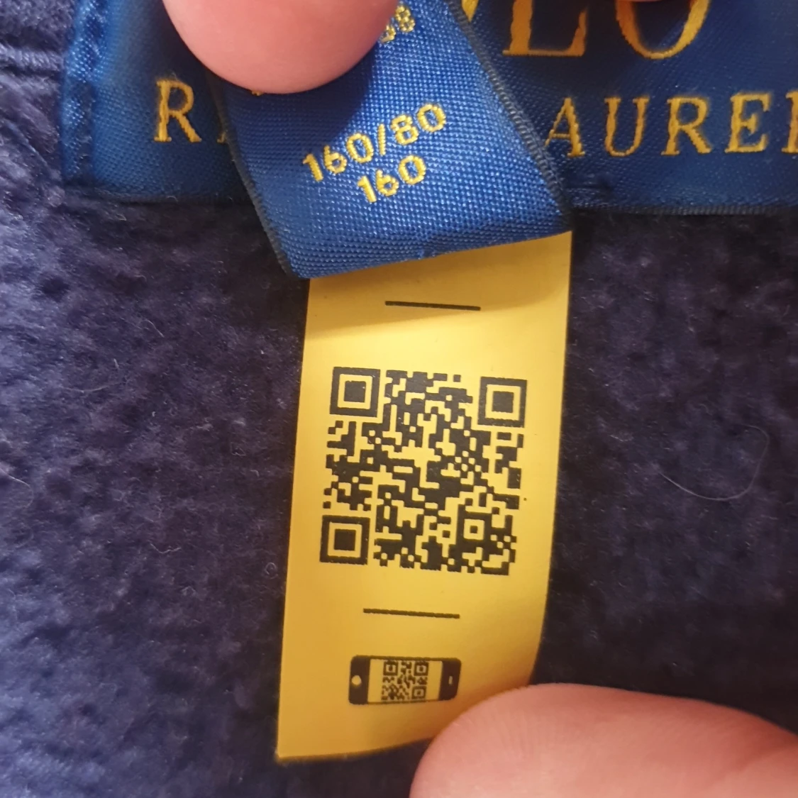 Mörkblå hoodie från Polo Ralph Lauren - 4