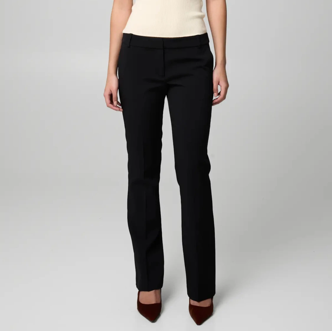 Svarta kostymbyxor från BikBok