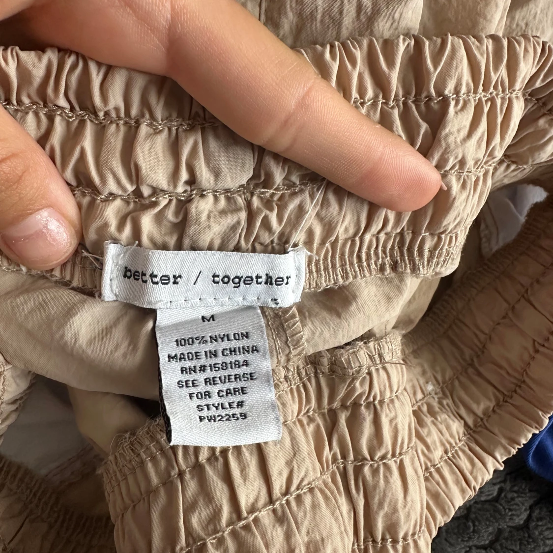 Beige byxor från Better Together strl M - 2
