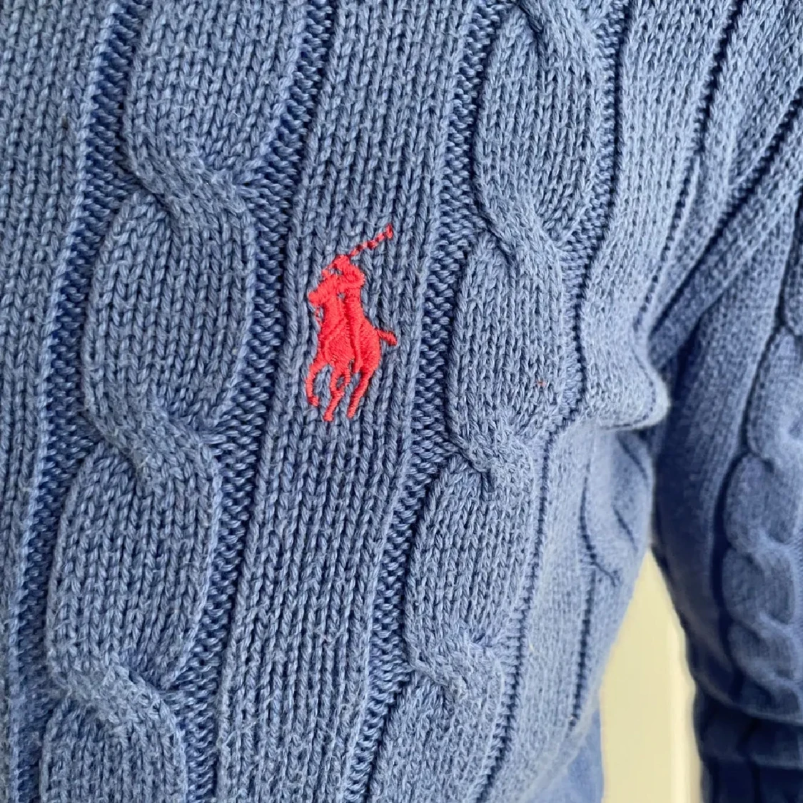 Ralph Lauren stickad blå - 2