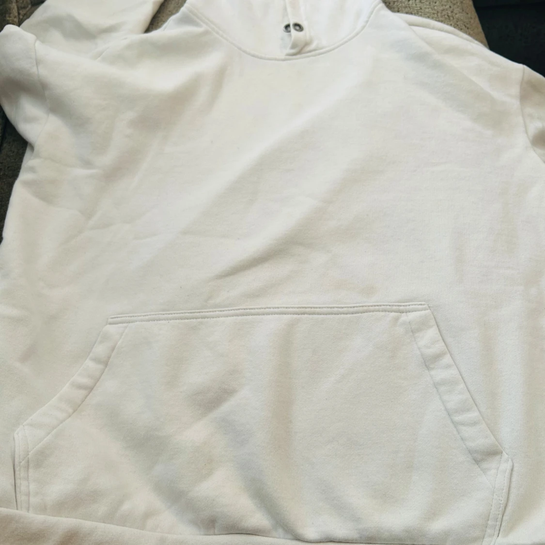 Vit hoodie från YOURTURN