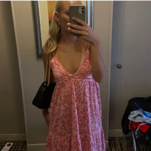 Rosa långklänning - Superfin långklänning i strl S från zara💕💕