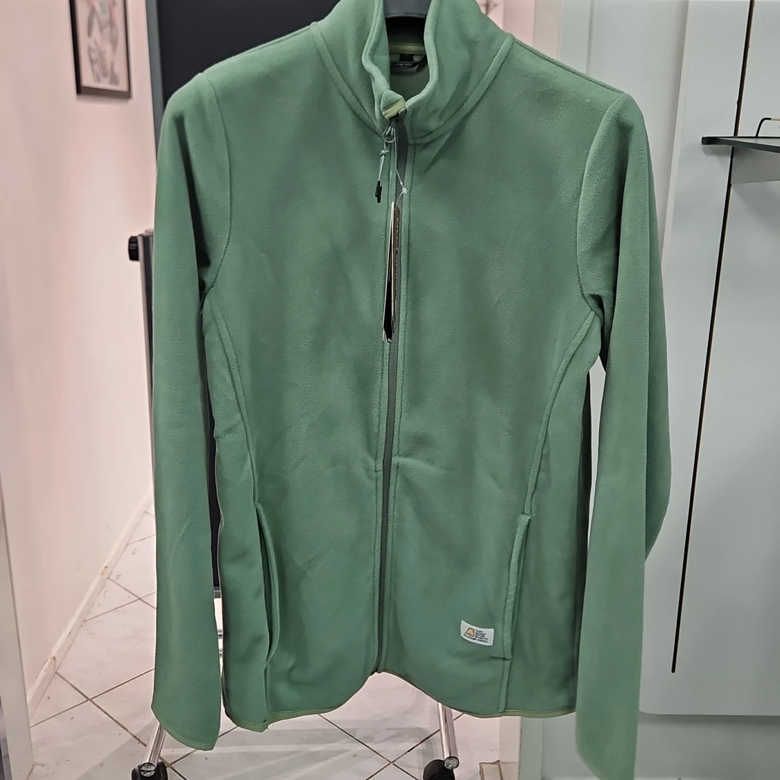 Grön fleecejacka från Alpine Pro