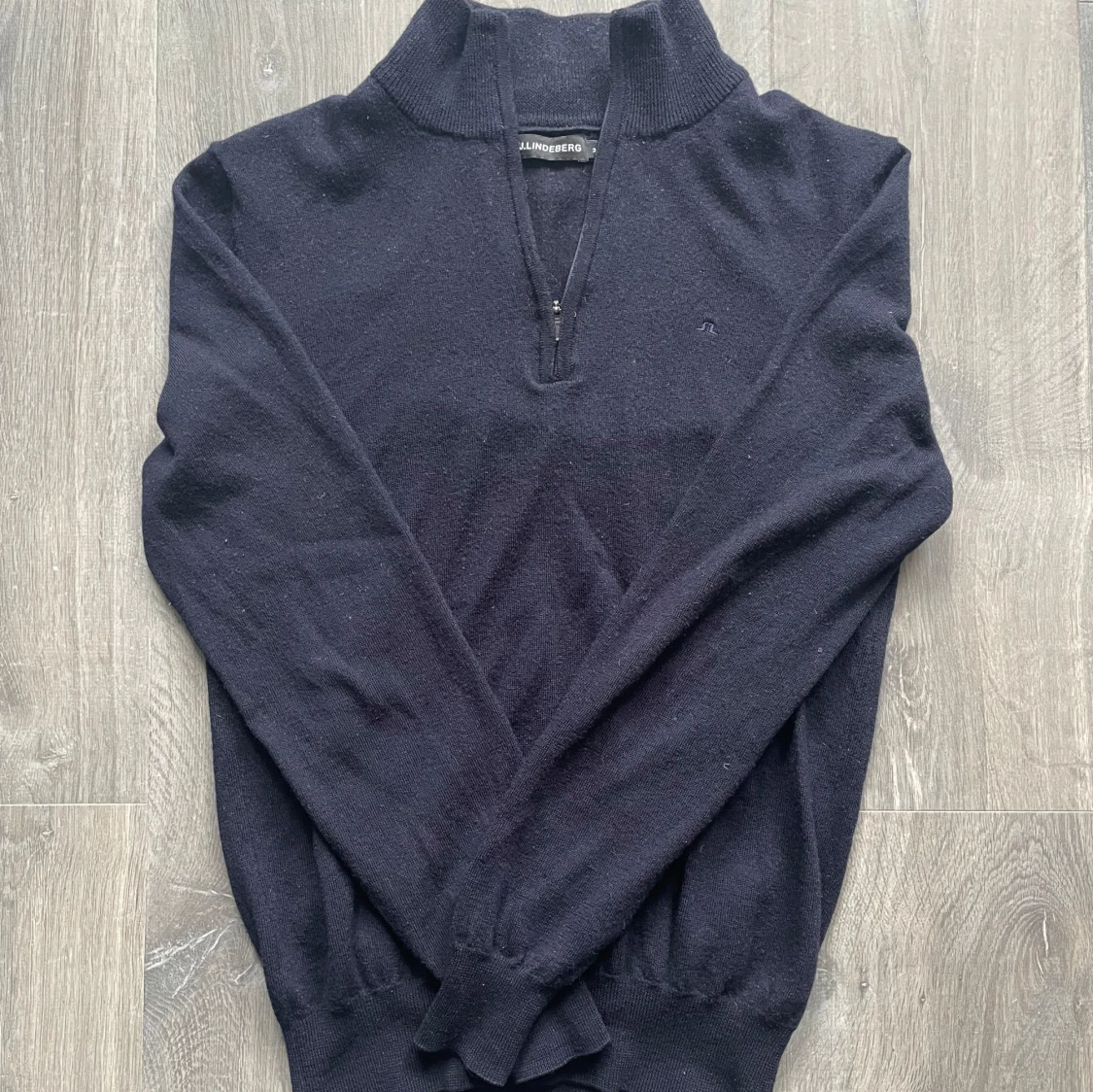 merinoull quarter zip från J.Lindeberg