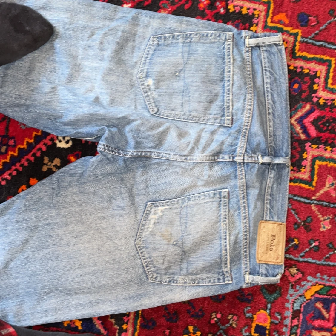 Ljusblå Ralph Lauren jeansbyxor - 4