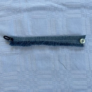 Jeansarmband med fransar! - Super snyggt jeans armband med fransar i kanten! 🔥🤗🌸