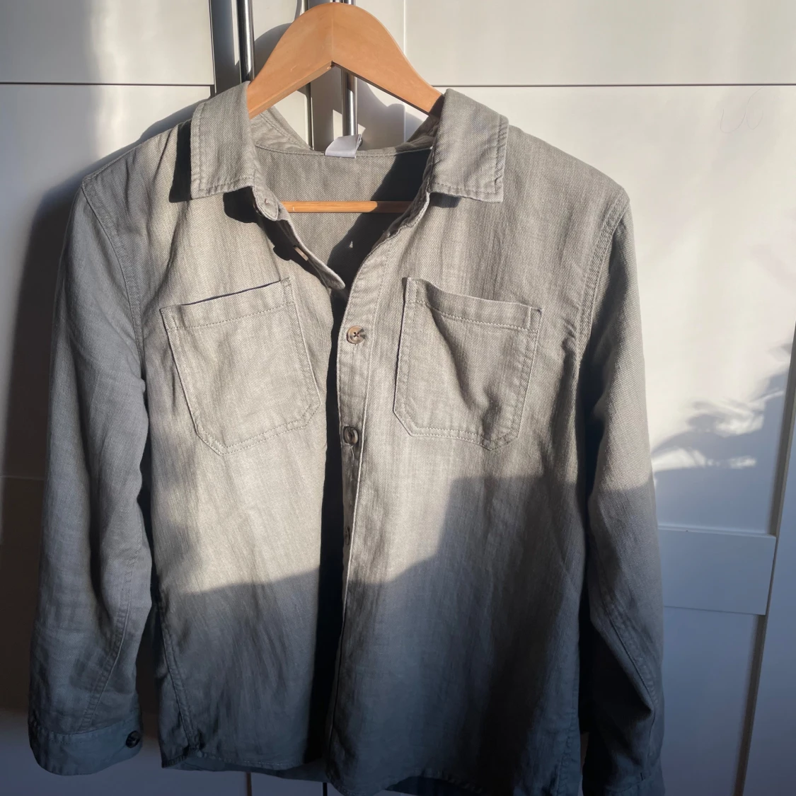 Grön overshirt / skjorta - 1