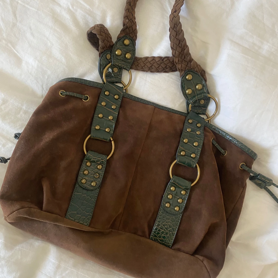 Mocka axelväska  - 2