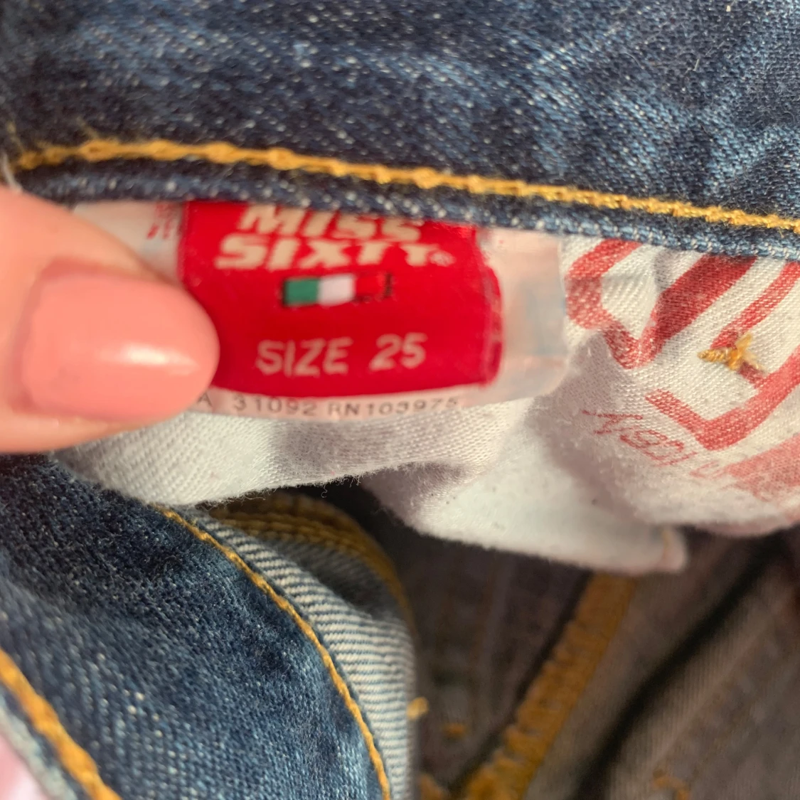 Blå jeans från Miss Sixty - 4