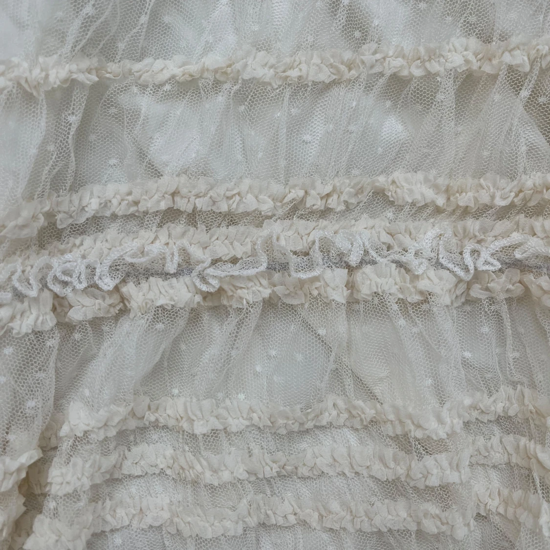 Vit student klänning - 2