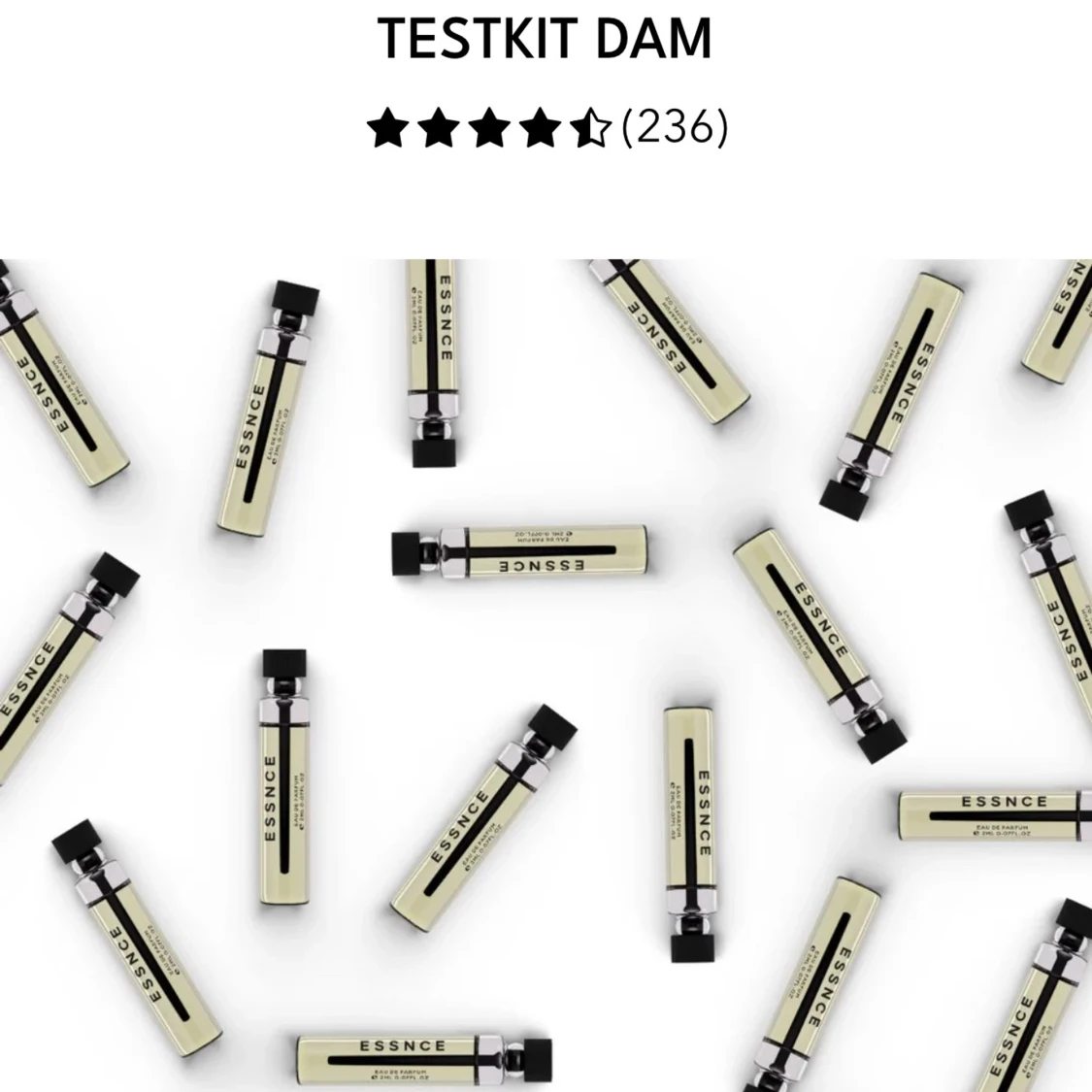 Essnce Testkit Dam
