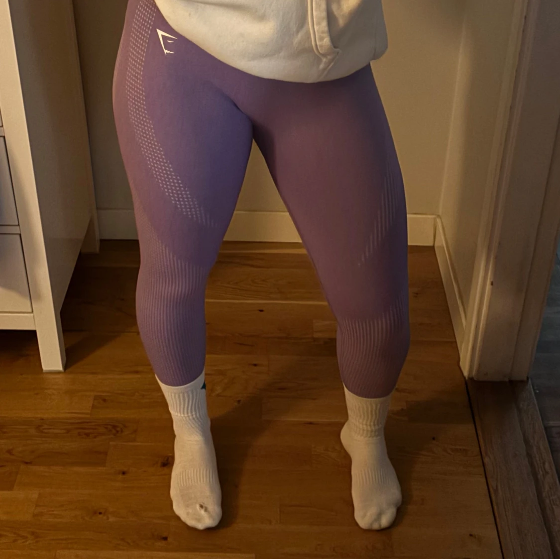 Lila leggings från Gymshark