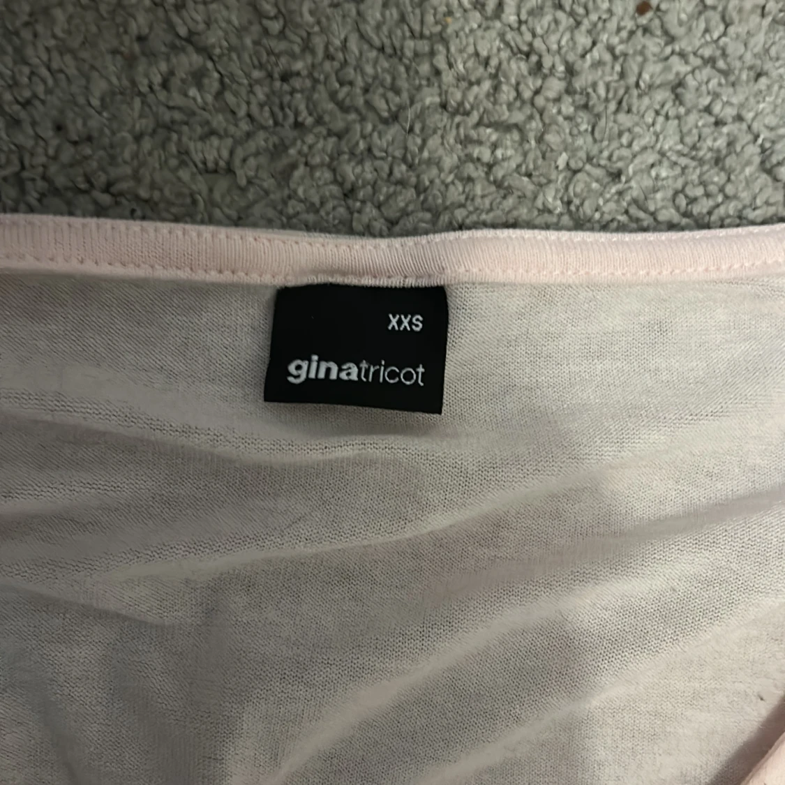 Ljusrosa knytblus från Gina Tricot - 2