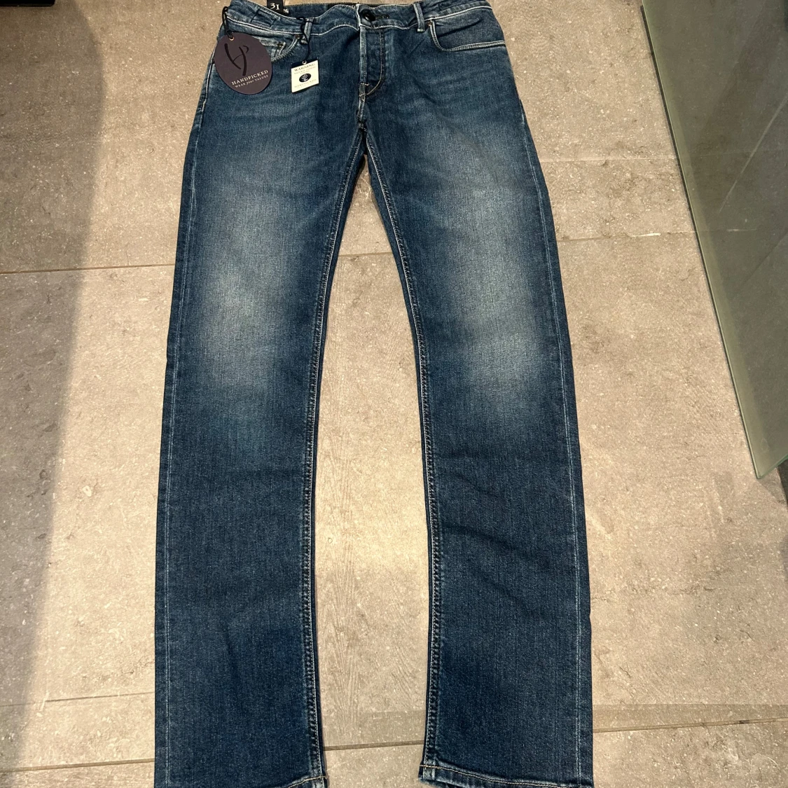Blå jeans från Handpicked