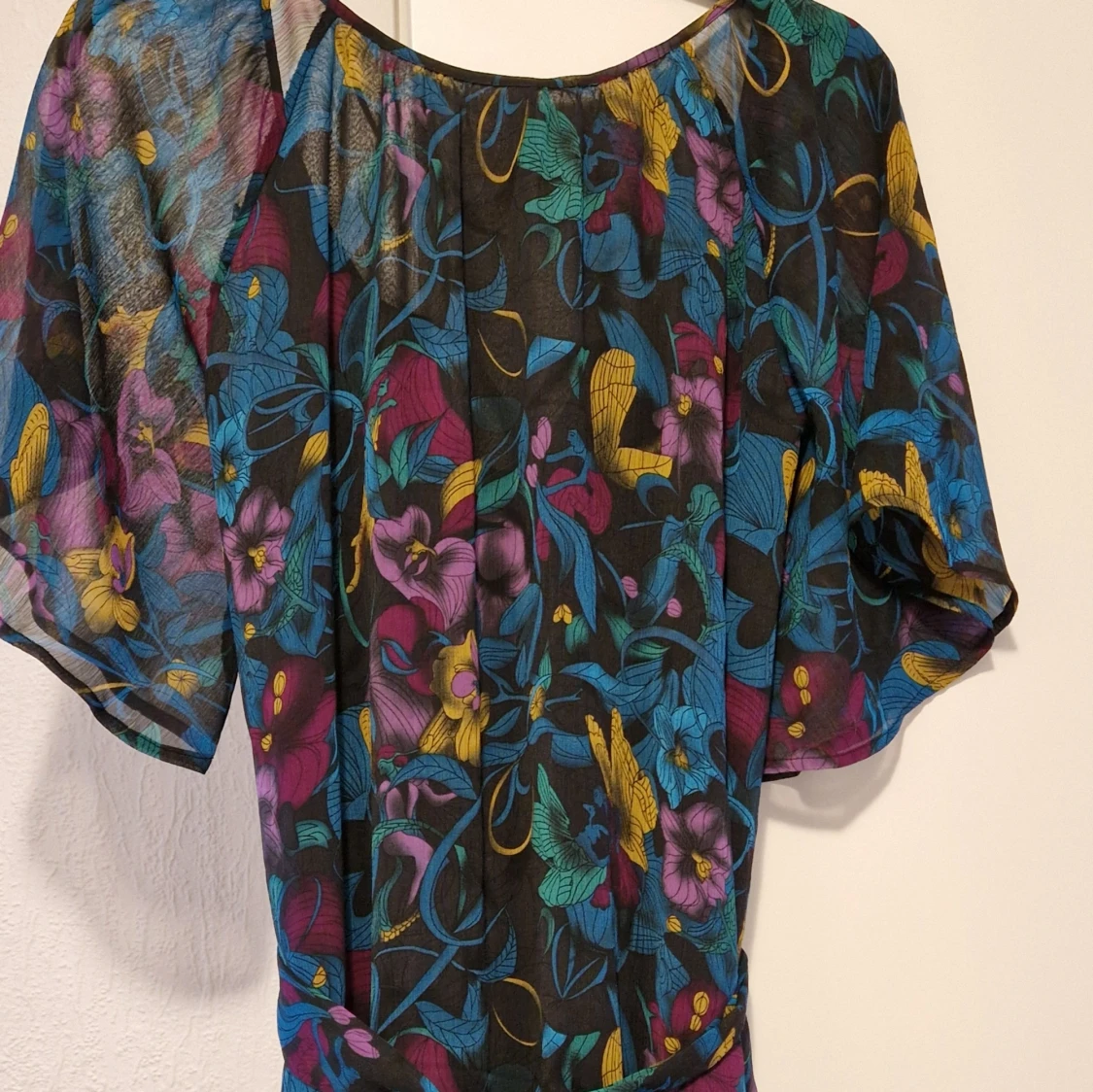 Blommig kortklänning från HM - 1