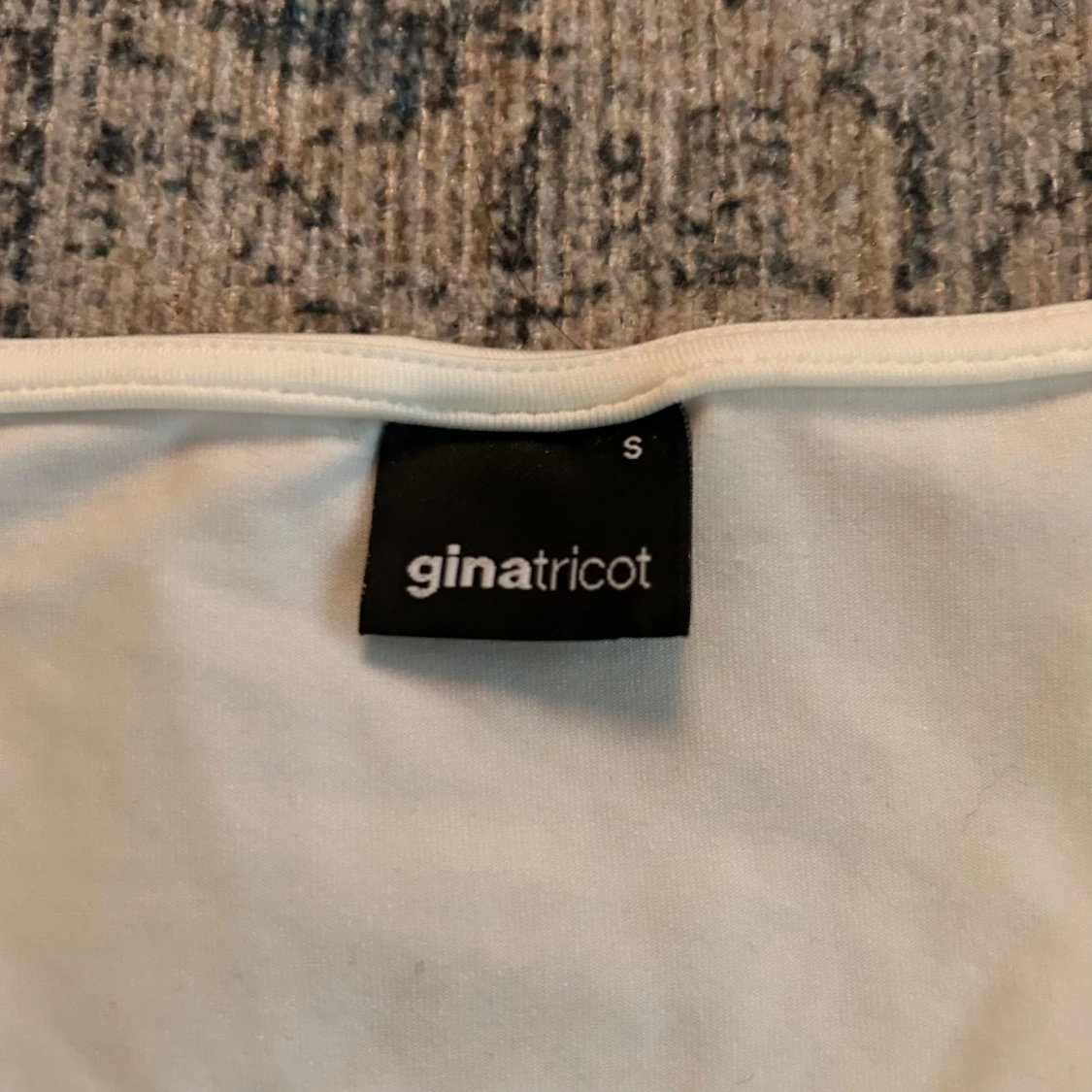 Vit långärmad topp - 3