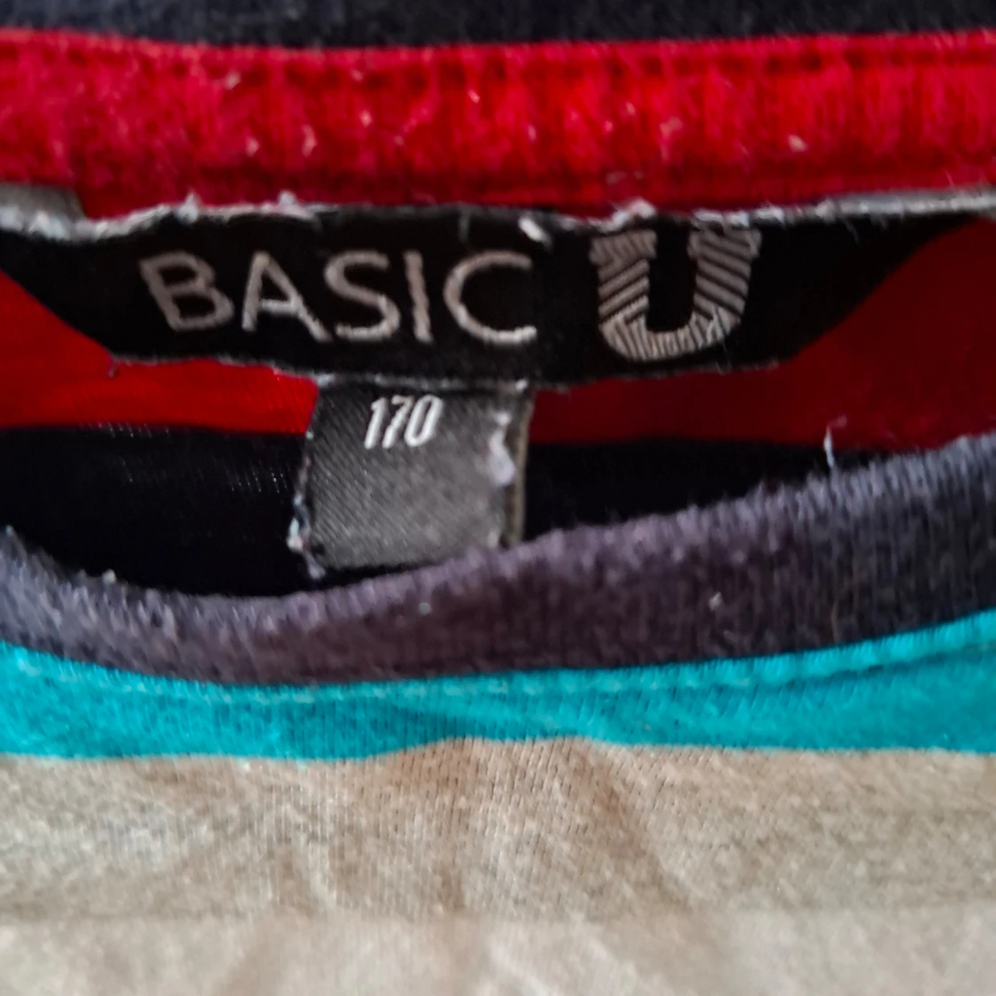 Randig långärmad tröja från BASIC U - 2