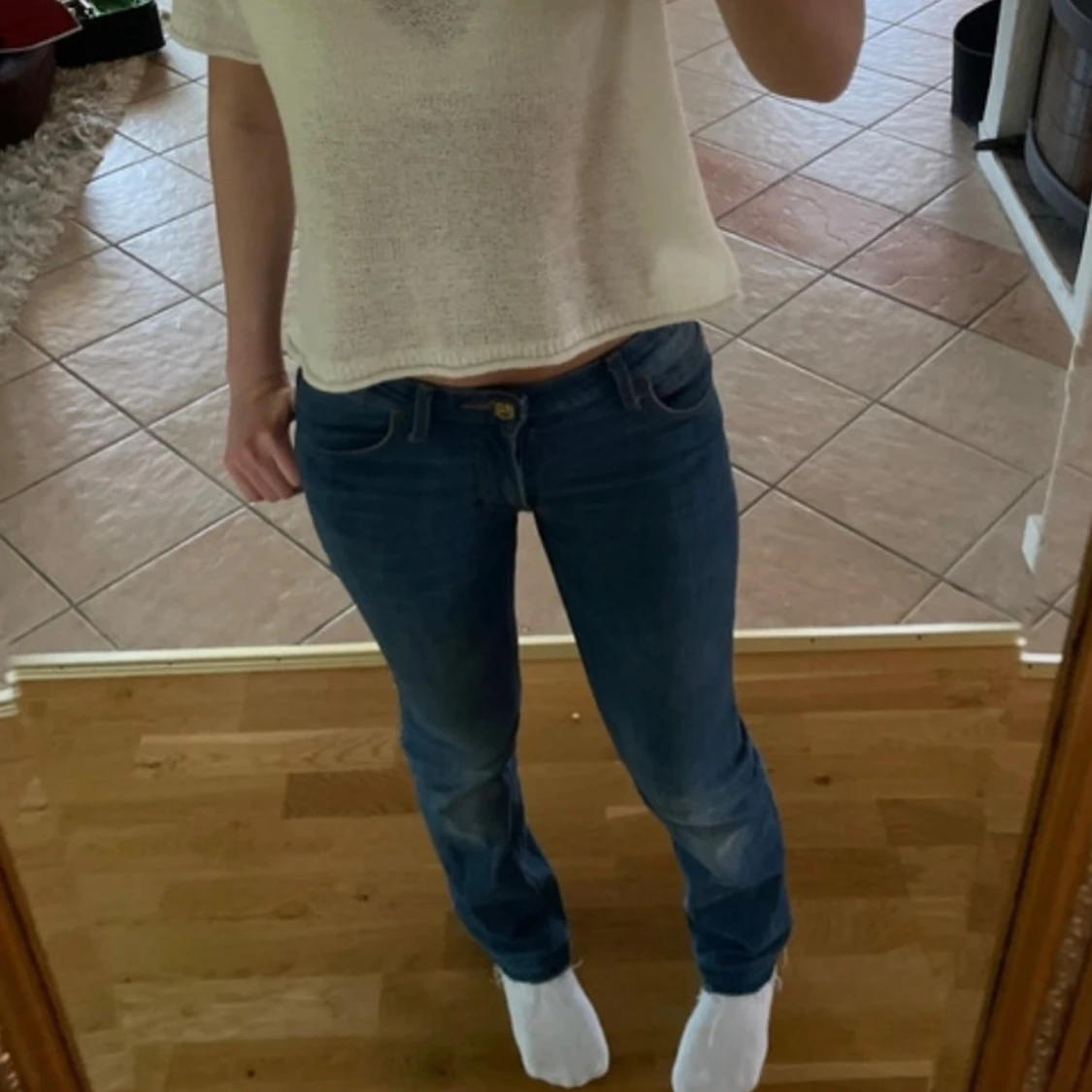 Jättesnygga lee jeans! 