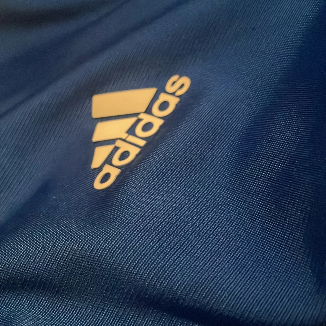 Blå och svart Adidas träningsjacka - 3