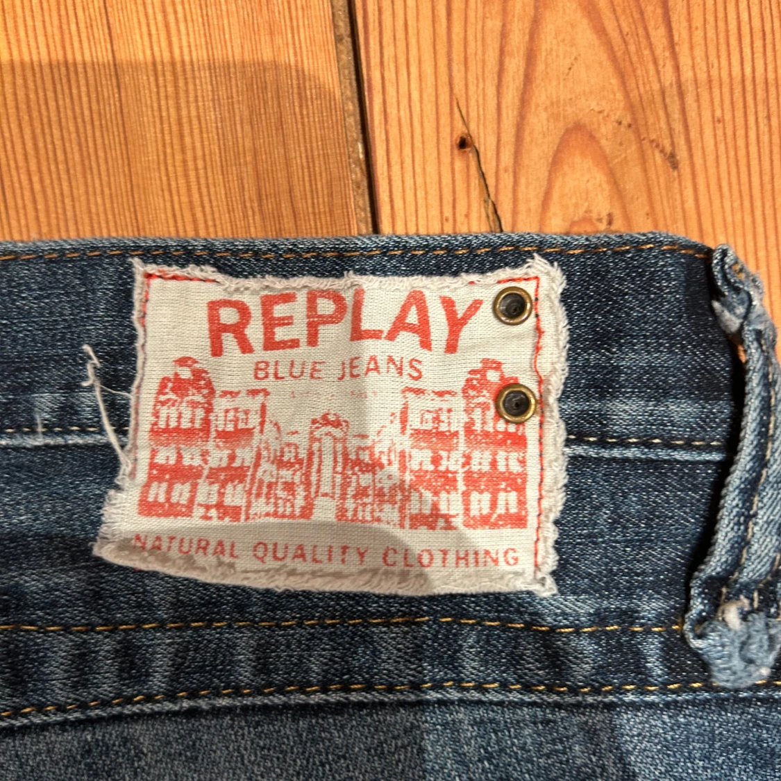 Replay blå jeansbyxor - 3