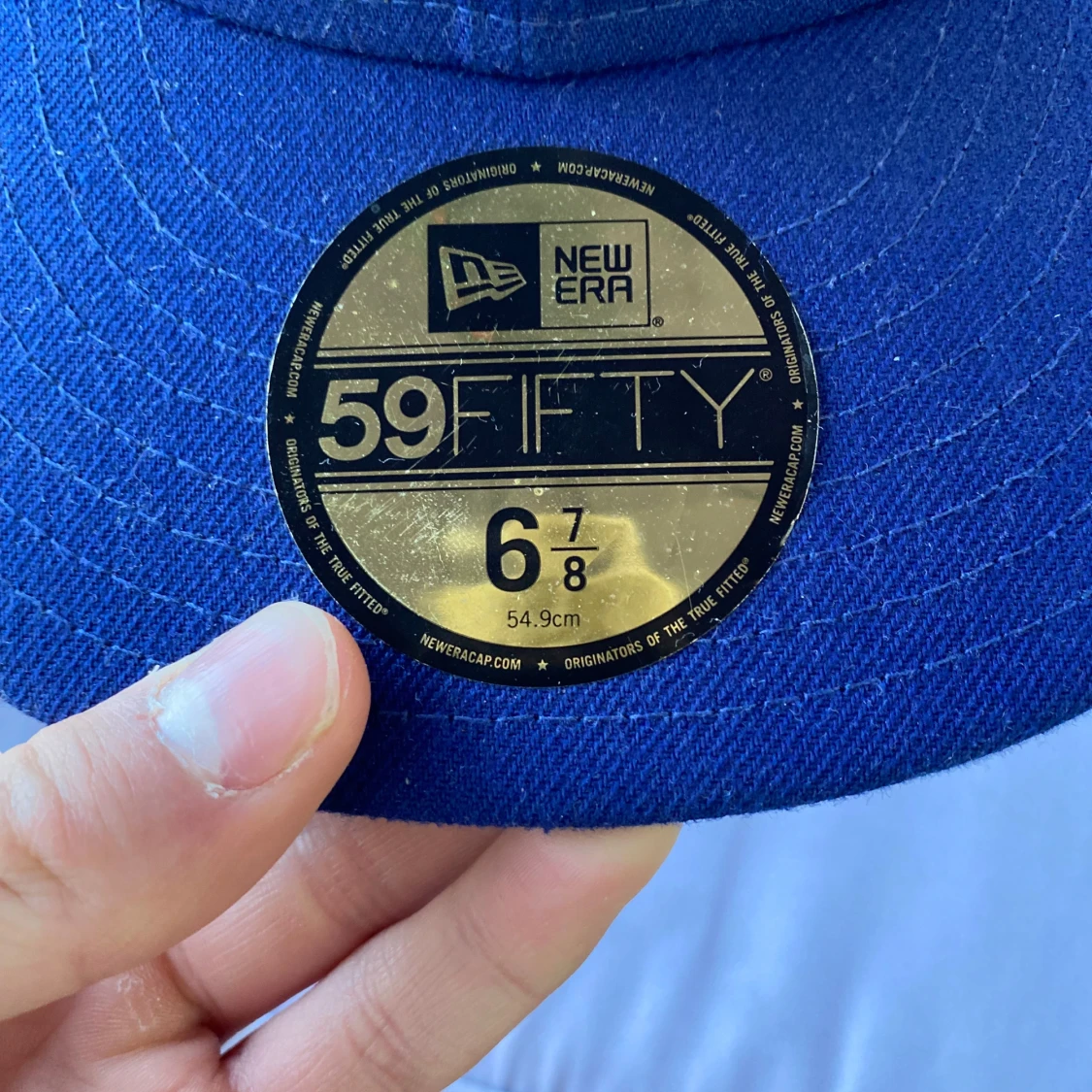Blå LA keps från New Era 59FIFTY - 3