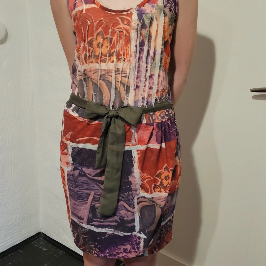 Desigual, flerfärgad klänning, stl M - 1