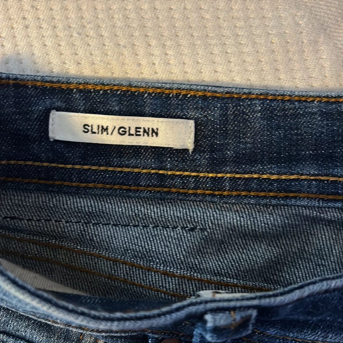 Blå slim fit jeans från Jack & Jones - 2