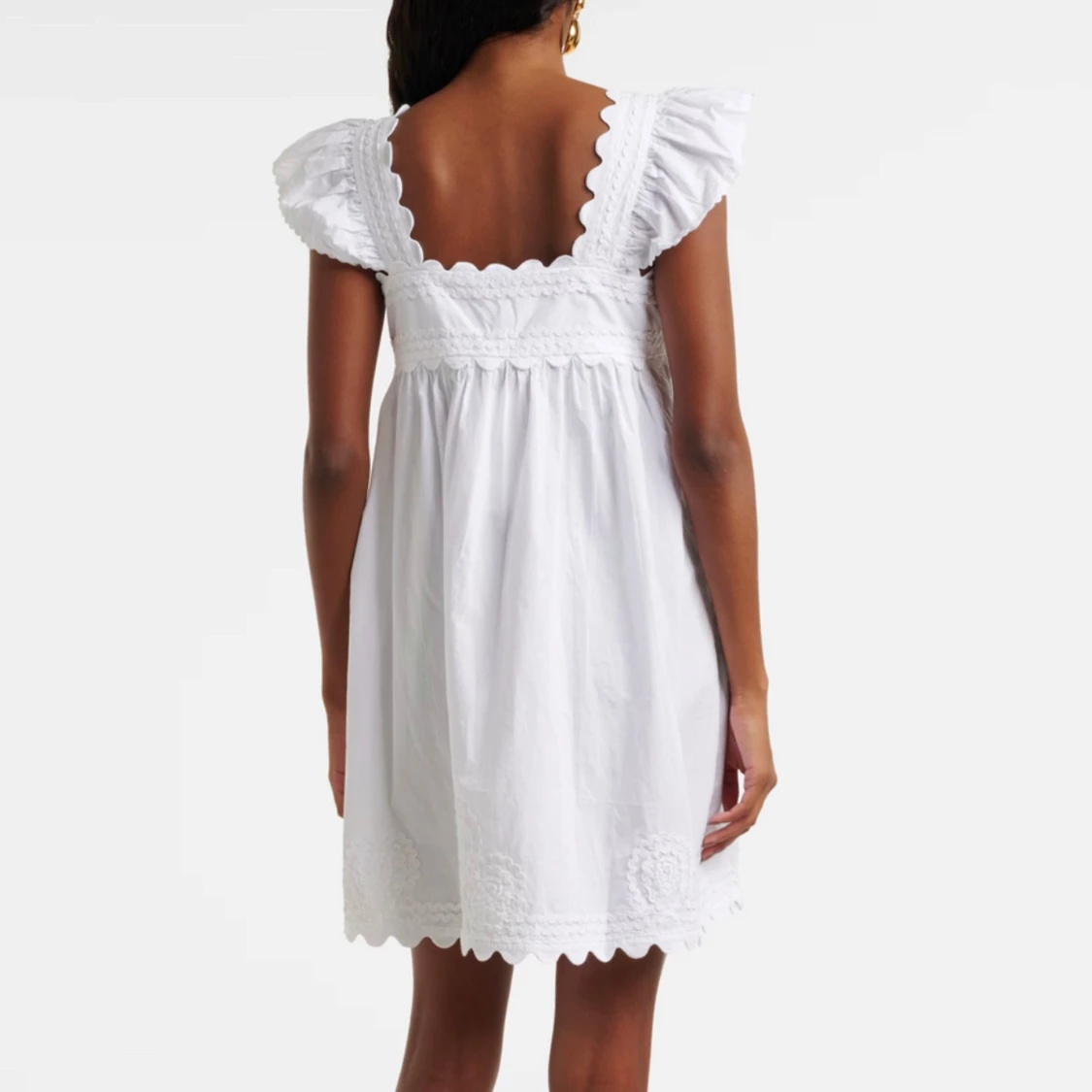 Juliet Dunn klänning, vit.  SÖKER!  - 1