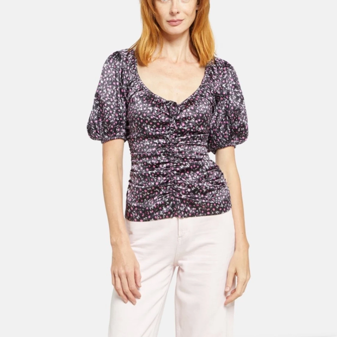 Söt blommig topp från Ganni - 1