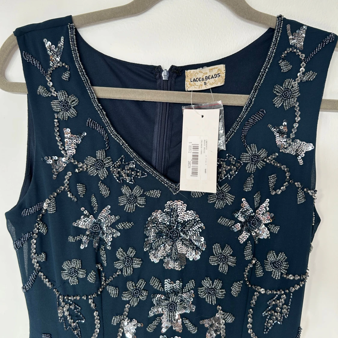 Paljettklänning Lace & Beads - 1